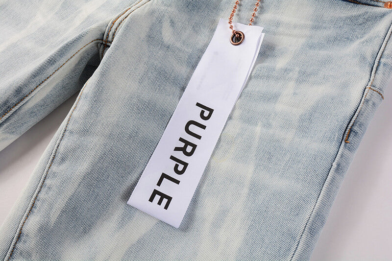 Purple Brand Jeans #7017 – Skinny Fit Distressed Denim
