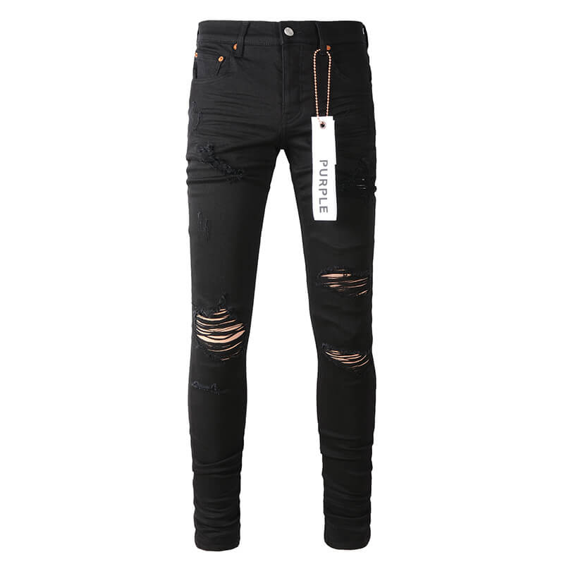 Purple Brand Jeans #9022 – Skinny Fit Distressed Denim