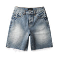 Purple Brand Destroyed Slim Fit Denim Shorts #5100