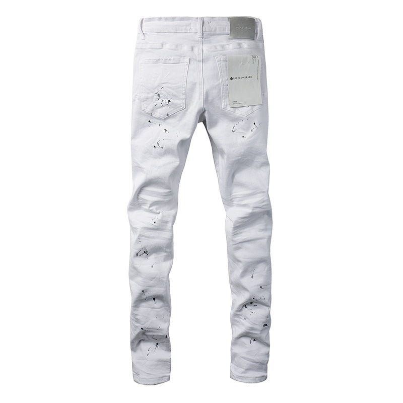 Purple Brand Jeans #9021 – Skinny Fit Distressed Denim