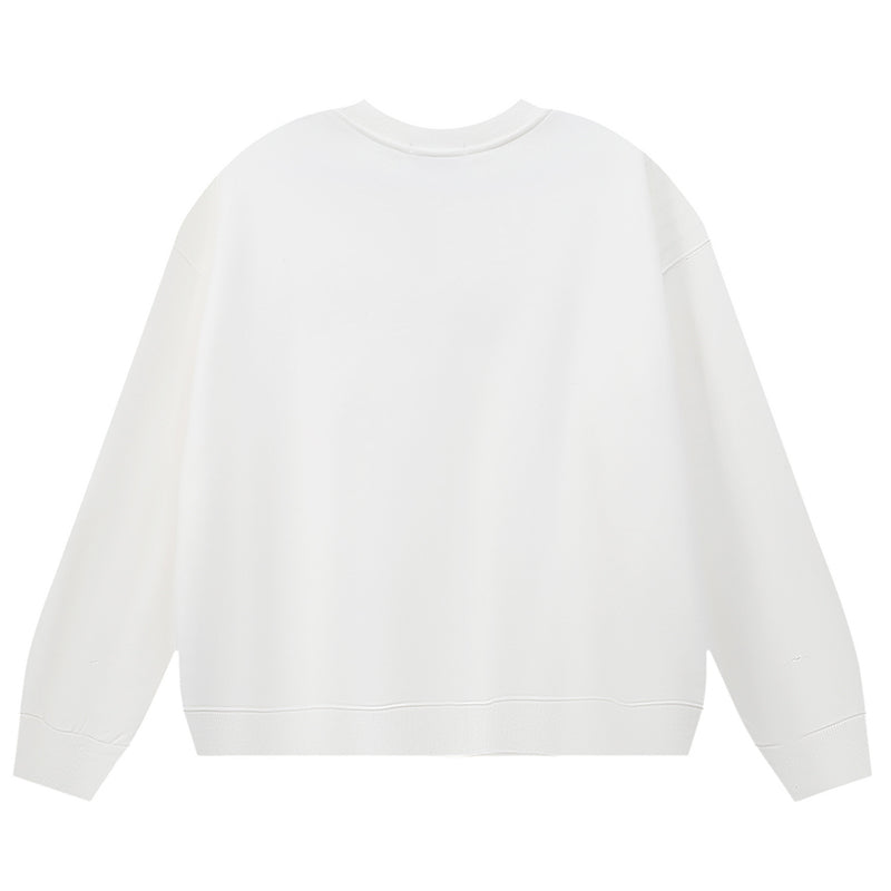 Purple Brand Logo Printed Sweatshirt