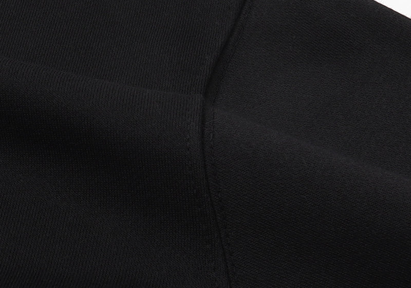 Purple Brand Logo Printed Sweatshirt (Black)