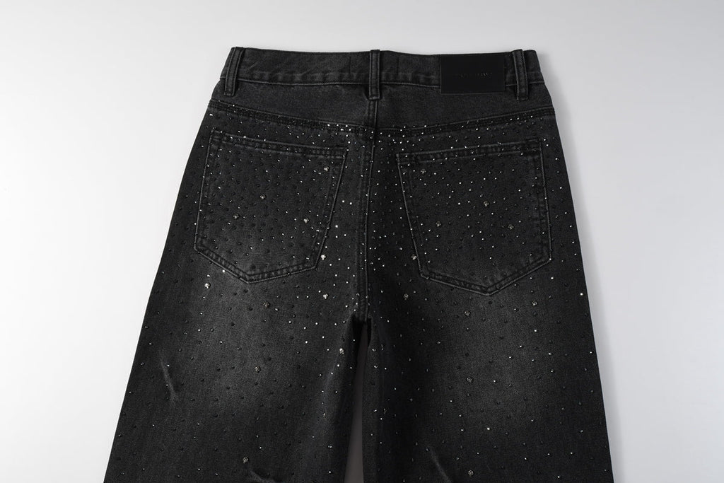 Purple Brand Crystal Diamond Skinny Jeans #PU105